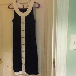 Michael Kors Blue and White Dress